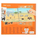 CUADERNO PEGATINAS WILD LIFE