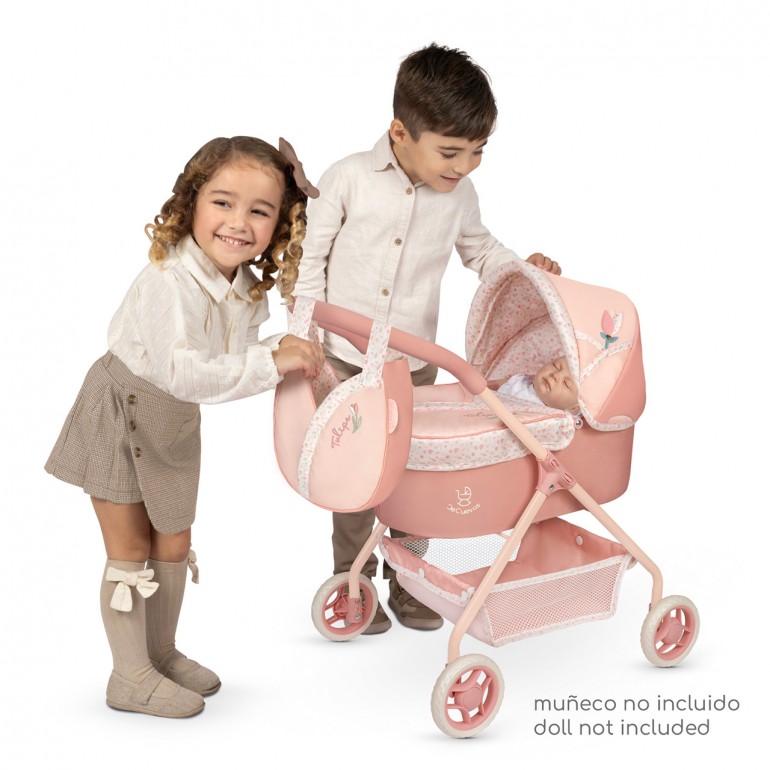 COCHE MUÑECAS TULIPE 42 CM.