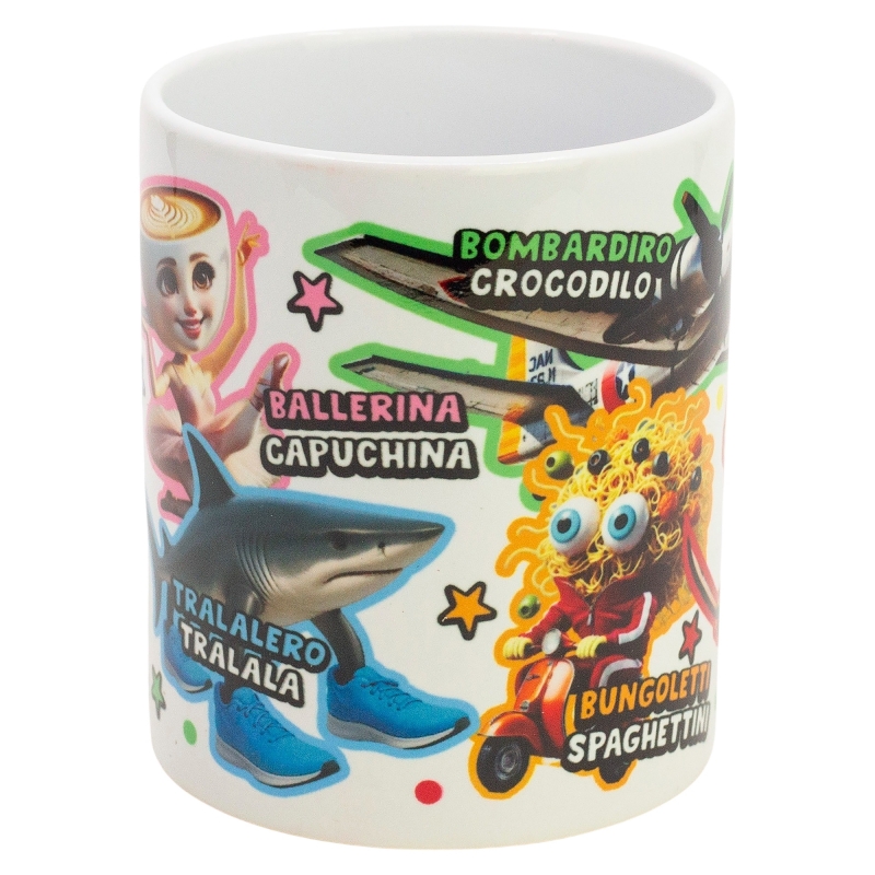 TAZA ITALIAN BRAINROT 325 ML.