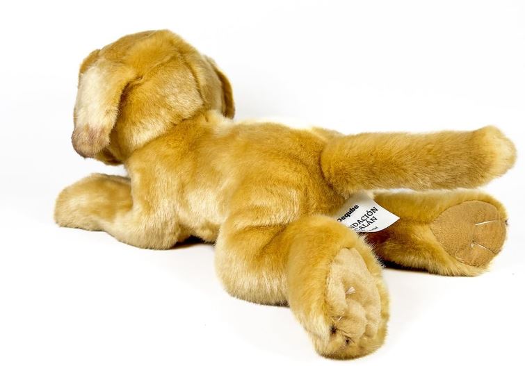 PELUCHE LABRADOR CANELA 25 CM.