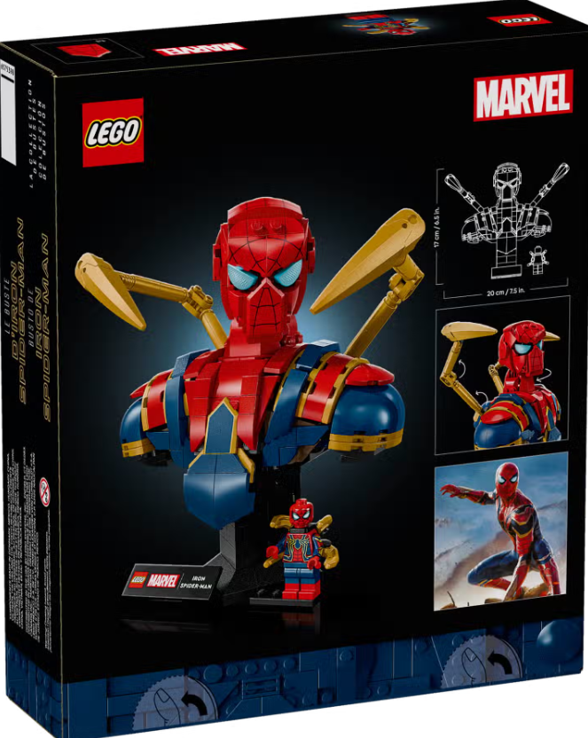 BUSTO DE IRON SPIDERMAN