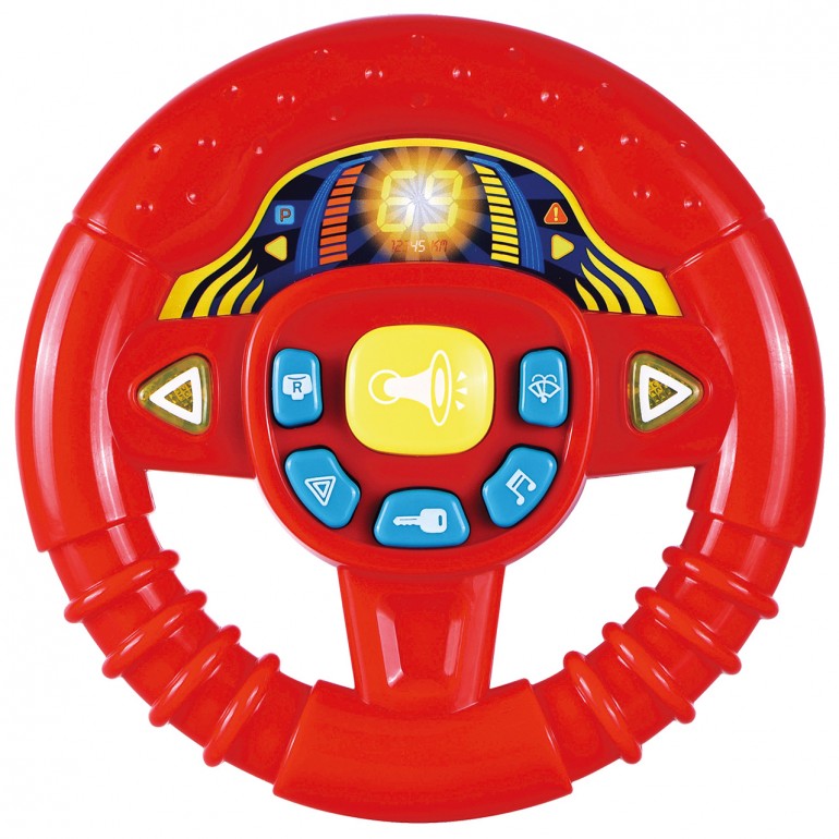 VOLANTE BABY ROJO LUZ/SONIDO