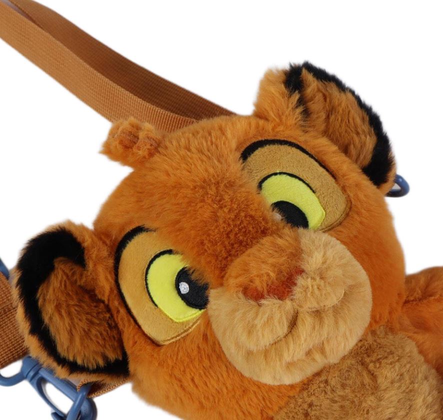 BOLSO PELUCHE REY LEON