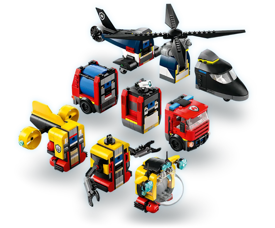 HELICOPTERO+CAMION BOMB.+SUBMARINO