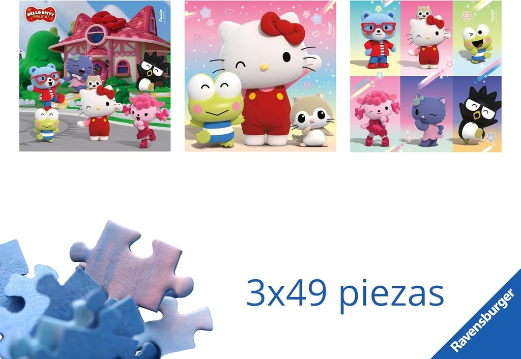 PUZ.3x49 HELLO KITTY SUPER STYLE