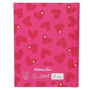 LIBRETA C/BOLIS EL CORAZON PENFECTION