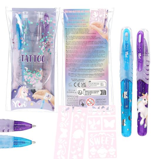 BOLIGRAFOS GEL PURP.P/TATOOS YLVI