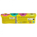 PLAYDOH PACK 4 BOTES COL.VIVOS