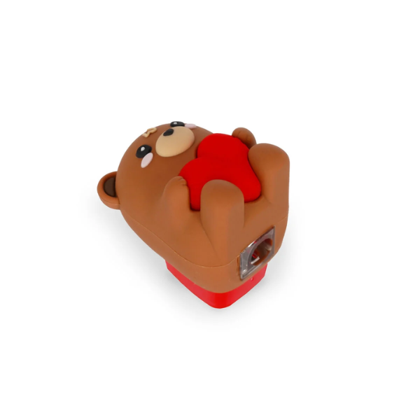 SACAPUNTAS LUMINOSO TEDDY BEAR