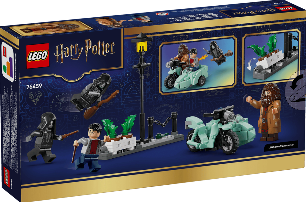 HAGRID Y HARRY HUIDA PRIVET DRIVE