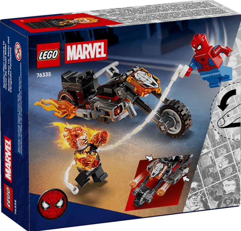 SPIDERMAN vs.MOTORISTA FANTASMA