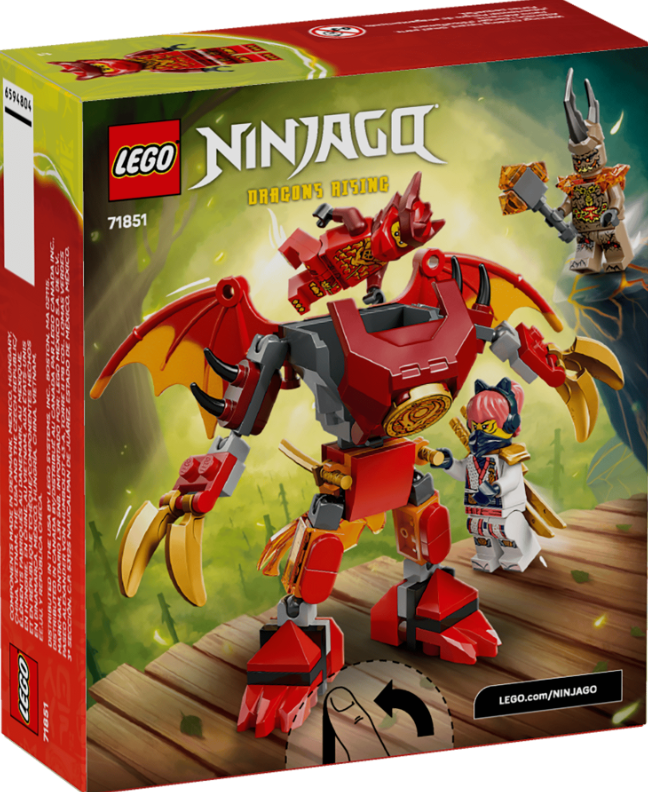 PACK COMBATE MECA DRAGON DE KAI