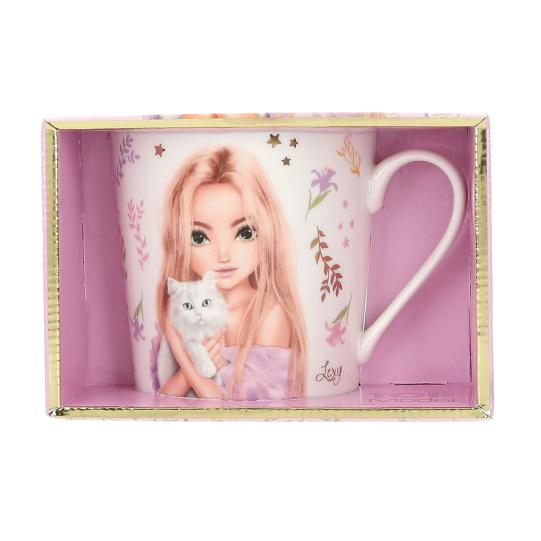 TAZA BLOOMING KITTY TOP MODEL
