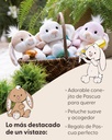 PELUCHE CONEJO CREMA 20 CM.