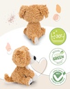 PELUCHE PERRO MARRON SENTADO