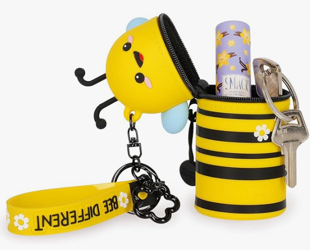 MONEDERO C/LLAVERO ABEJA