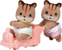 GEMELOS ARDILLA NUEZ SYLVANIAN
