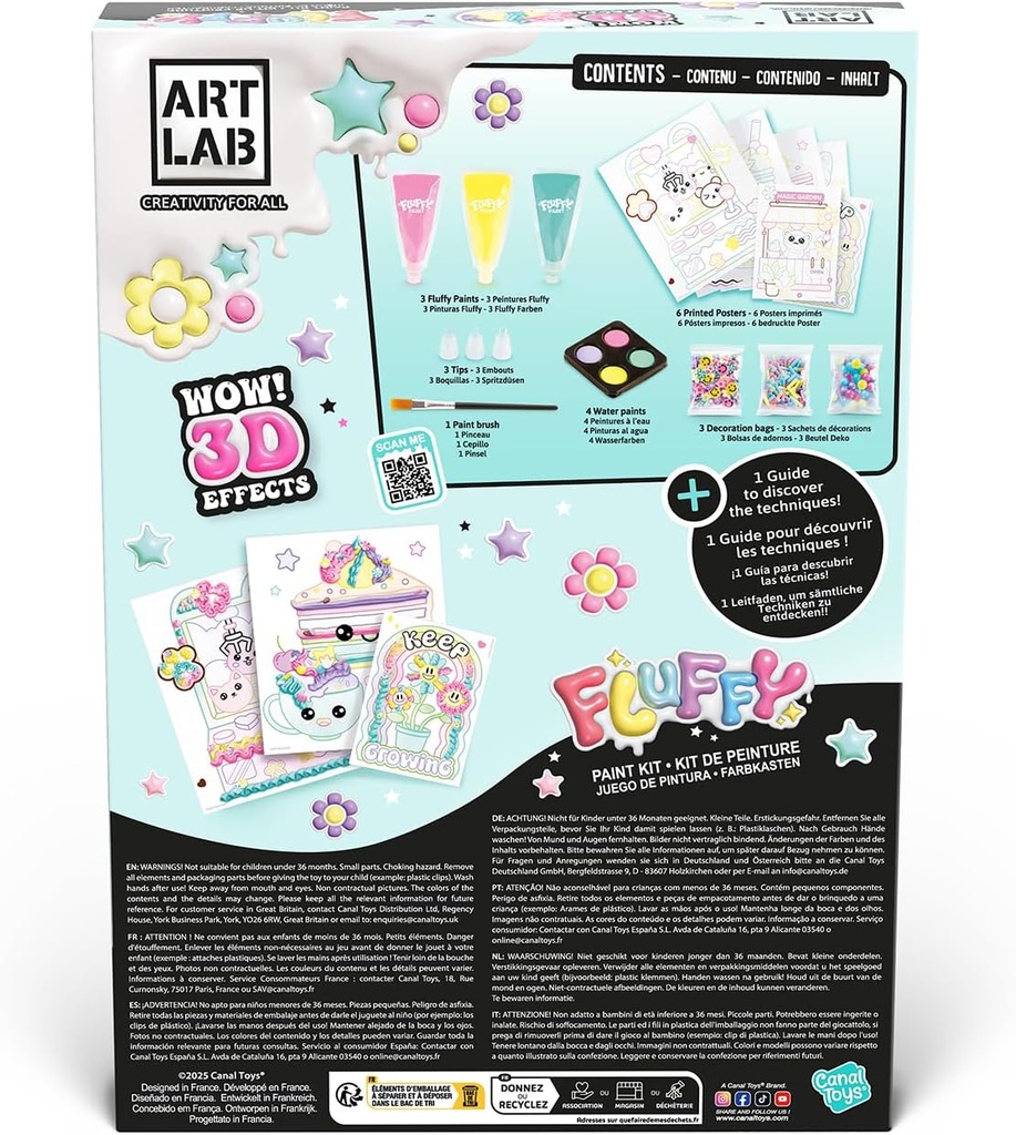 KIT ACUARELAS 3D
