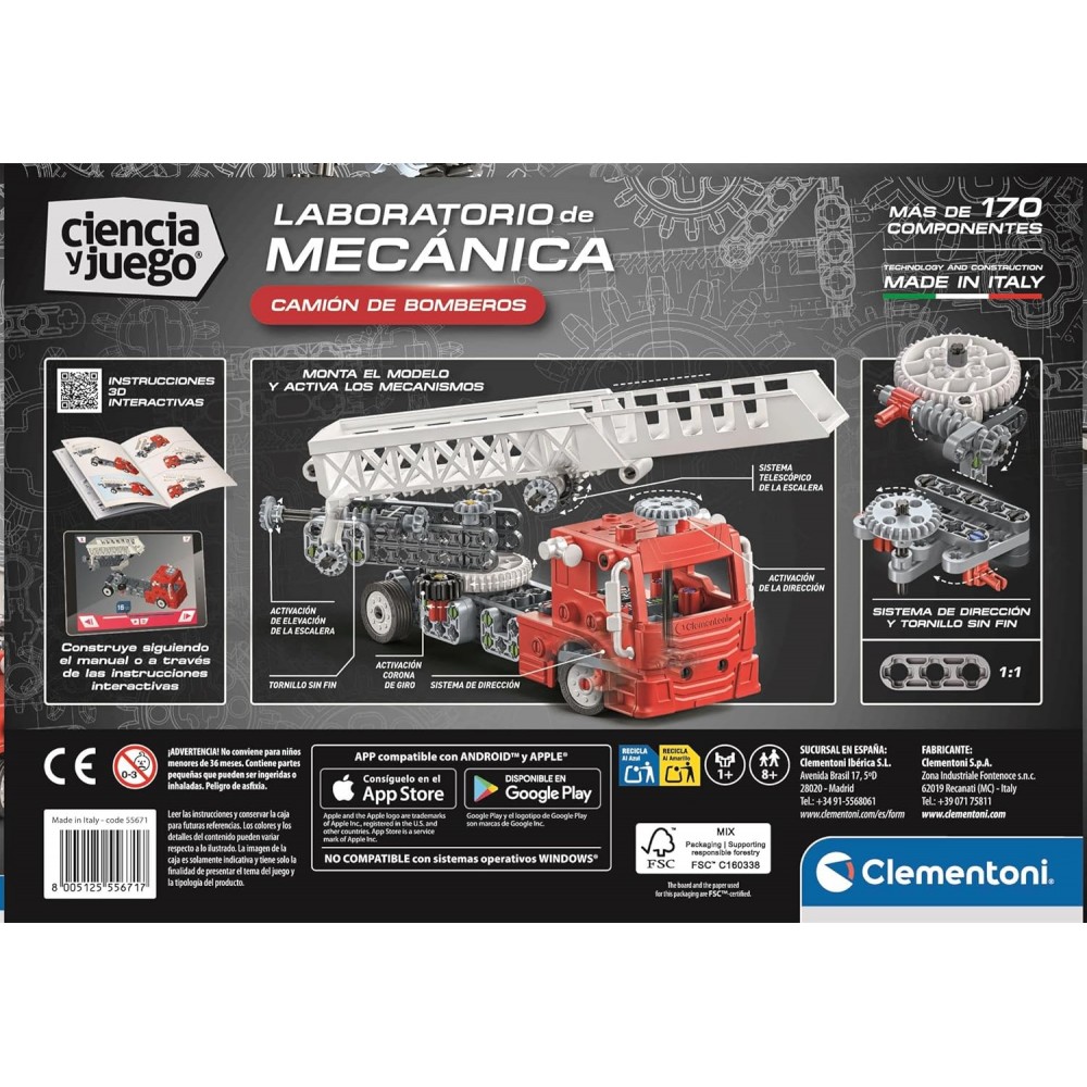 CAMION BOMBEROS LAB.MEC.