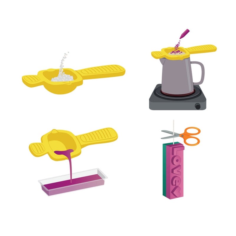 CREA TUS VELAS-WAX STORY