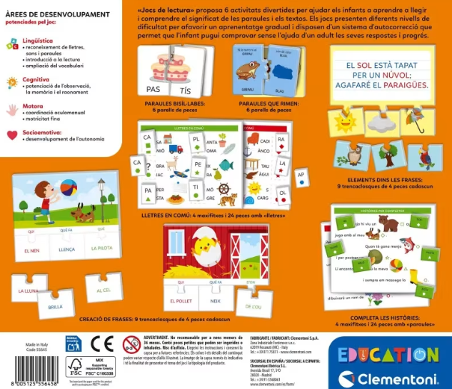 JOCS DE LECTURA