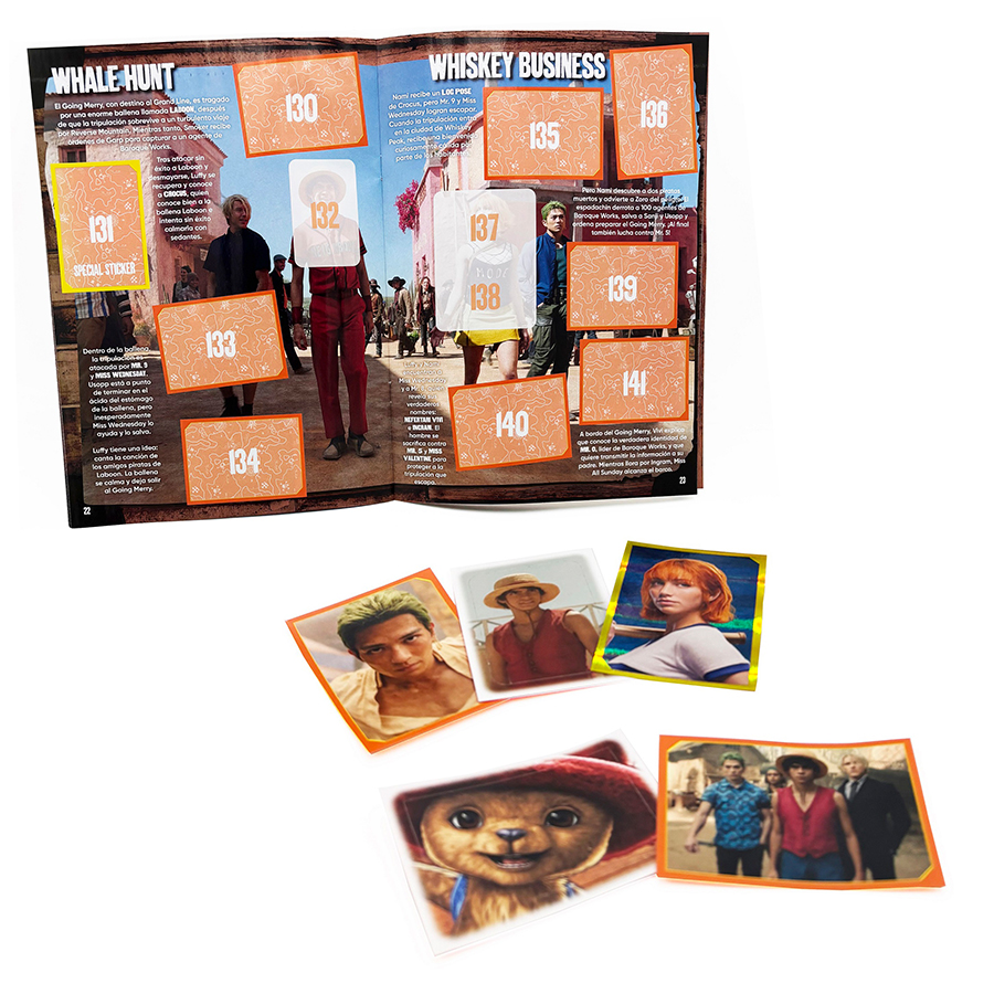 ALBUM ONE PIECE+2 SOBRES