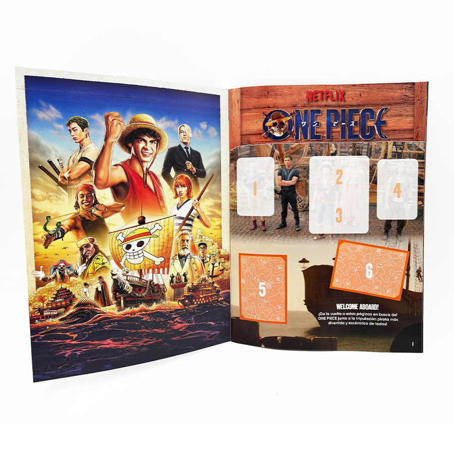ALBUM ONE PIECE+2 SOBRES