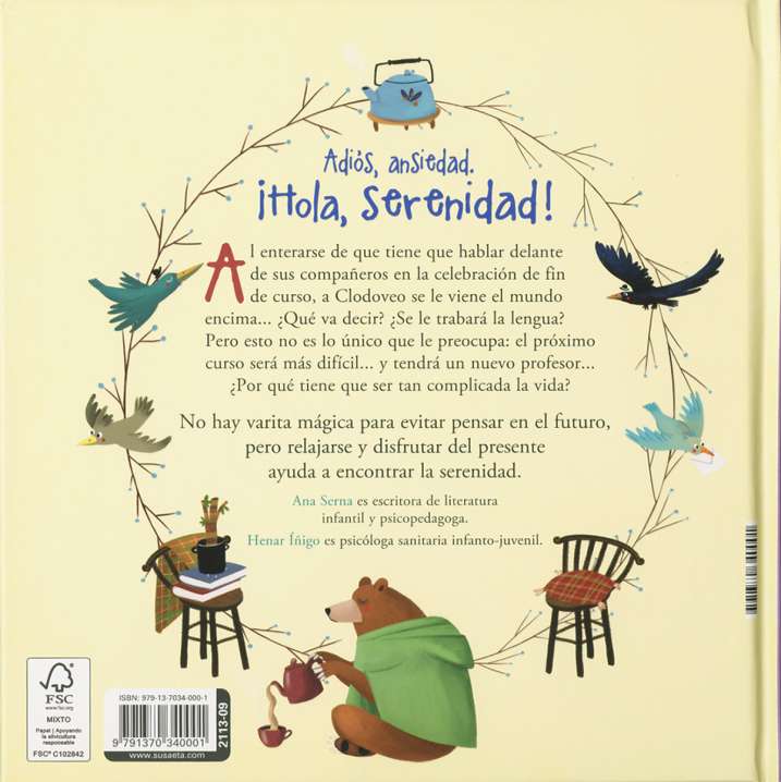 ADIOS ANSIEDAD! HOLA SERENIDAD