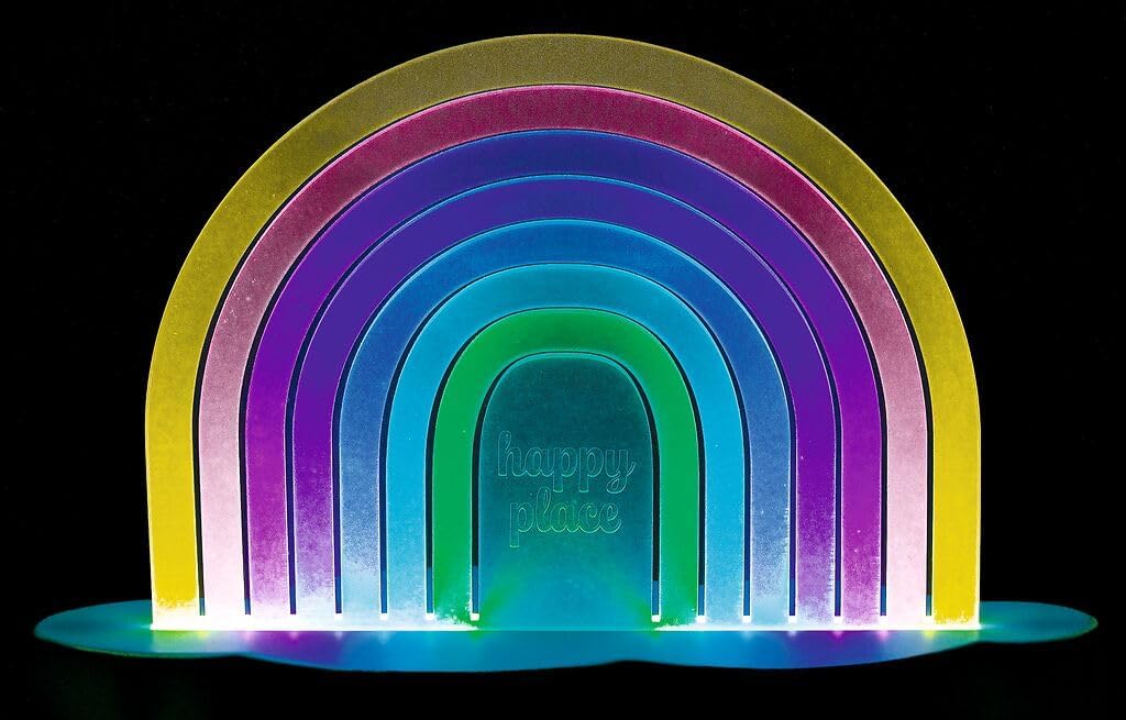 LAMPARA ARCOIRIS MULTICOLOR