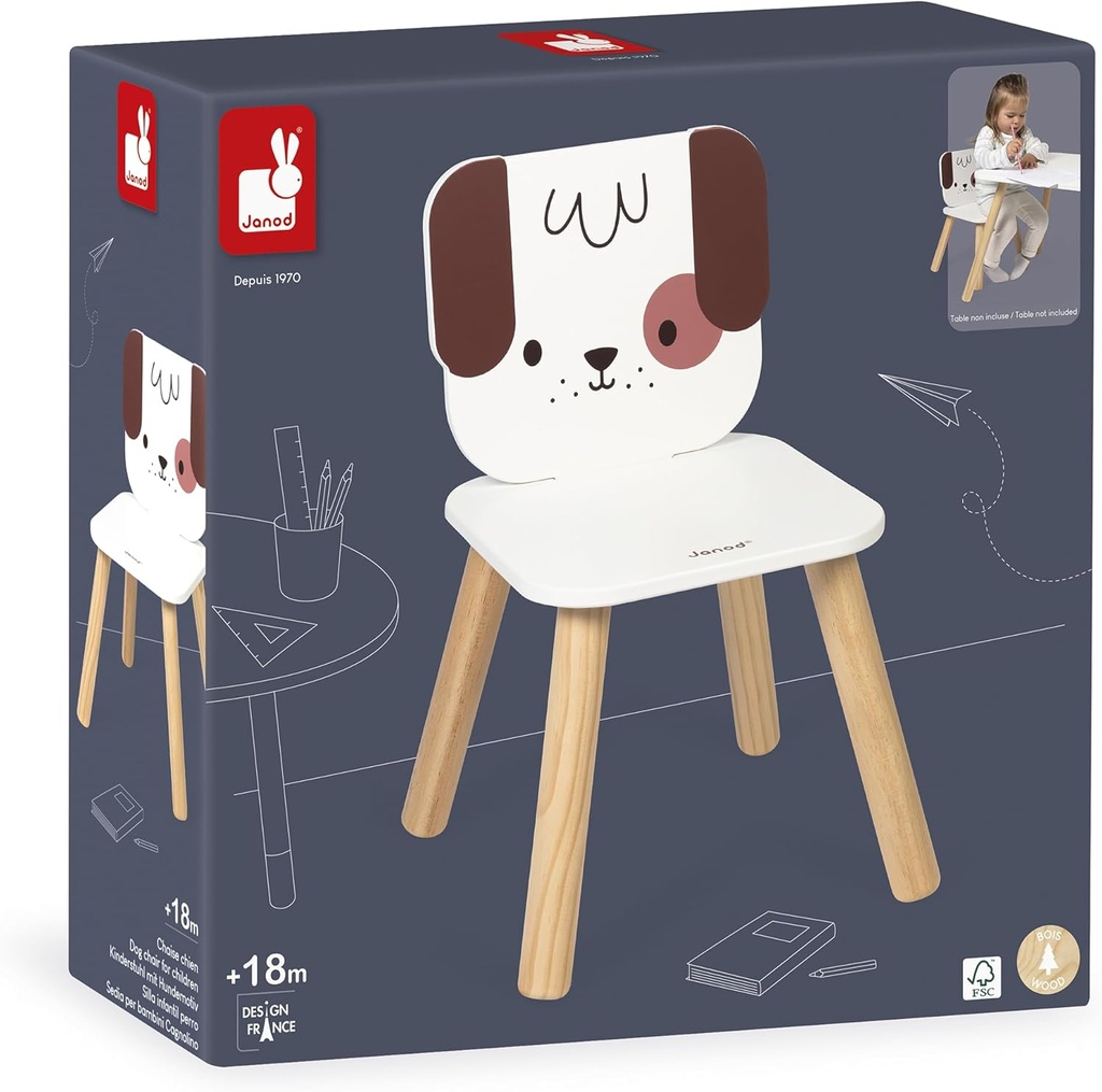 SILLA INFANTIL PERRO