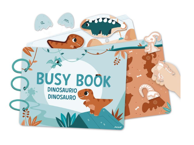 DINO BUSY BOOK