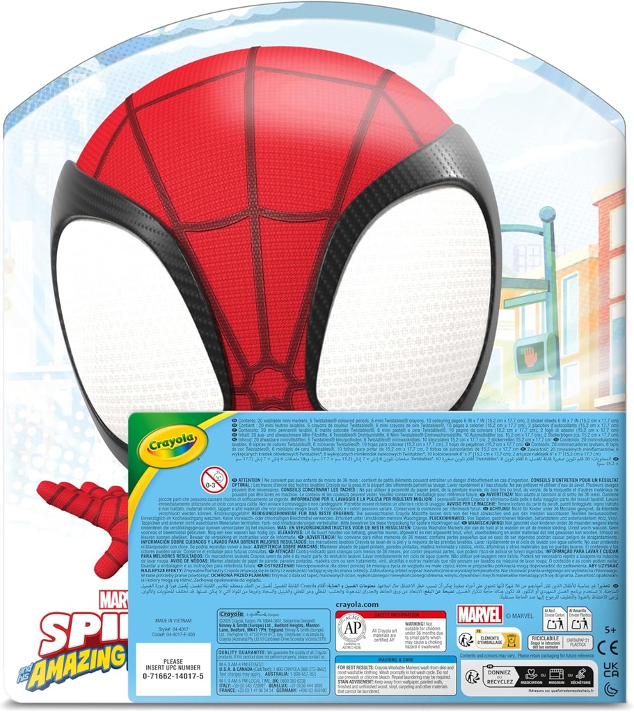 ESTUCHE CREATIVO SPIDEY