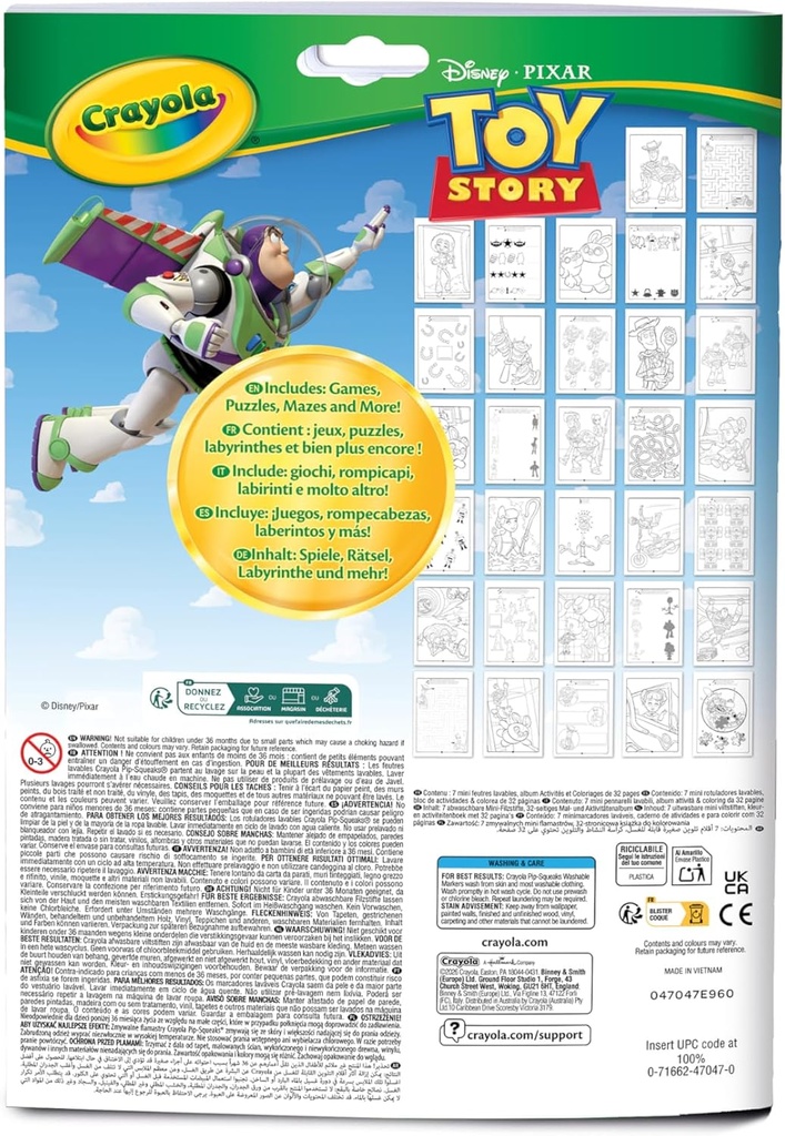 LIBRO ACTIVIDADES TOY STORY