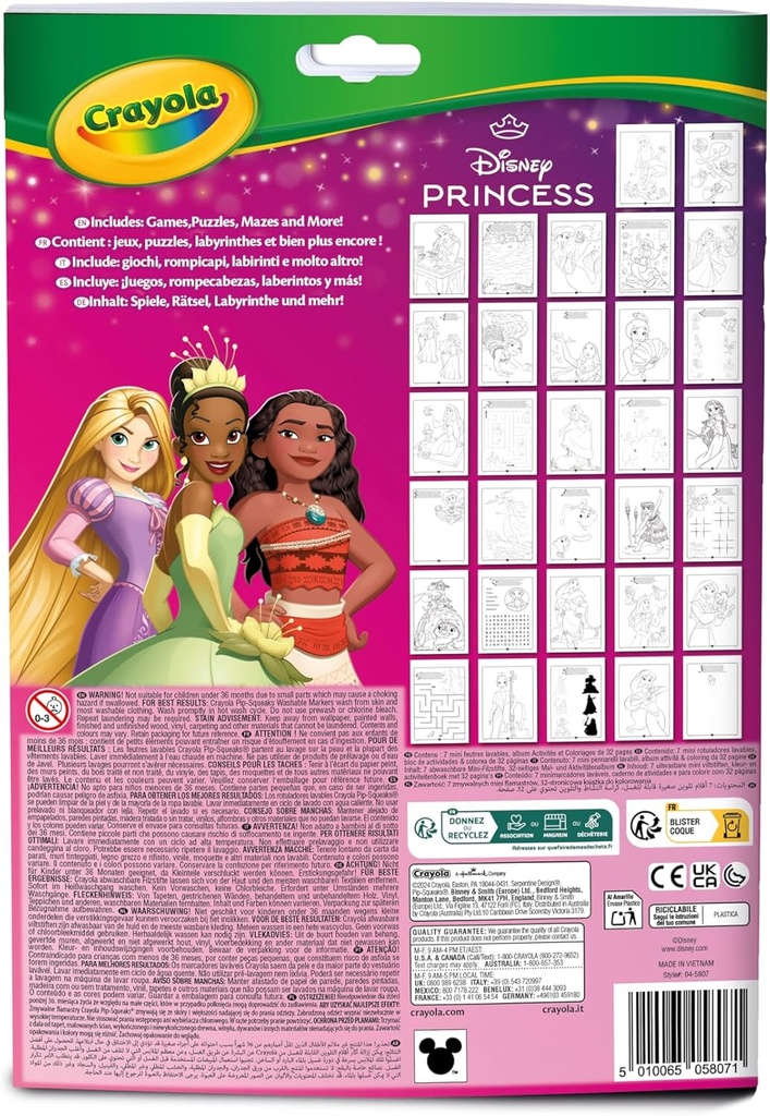 LIBRO ACTIVIDADES PRINC.DISNEY