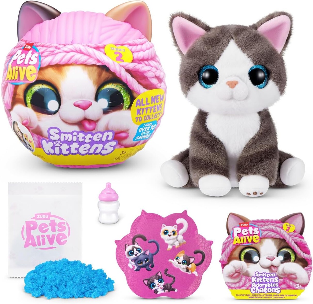 PELUCHE GATO INT. PETS ALIVE