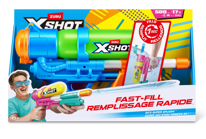 PISTOLA AGUA RETRO 80'S