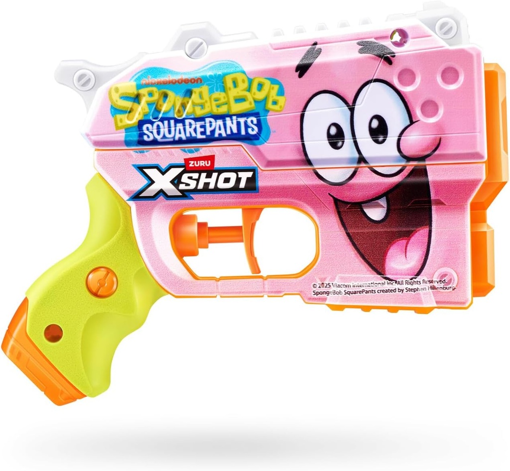 PISTOLA AGUA X-SHOT BOB ESPONJA