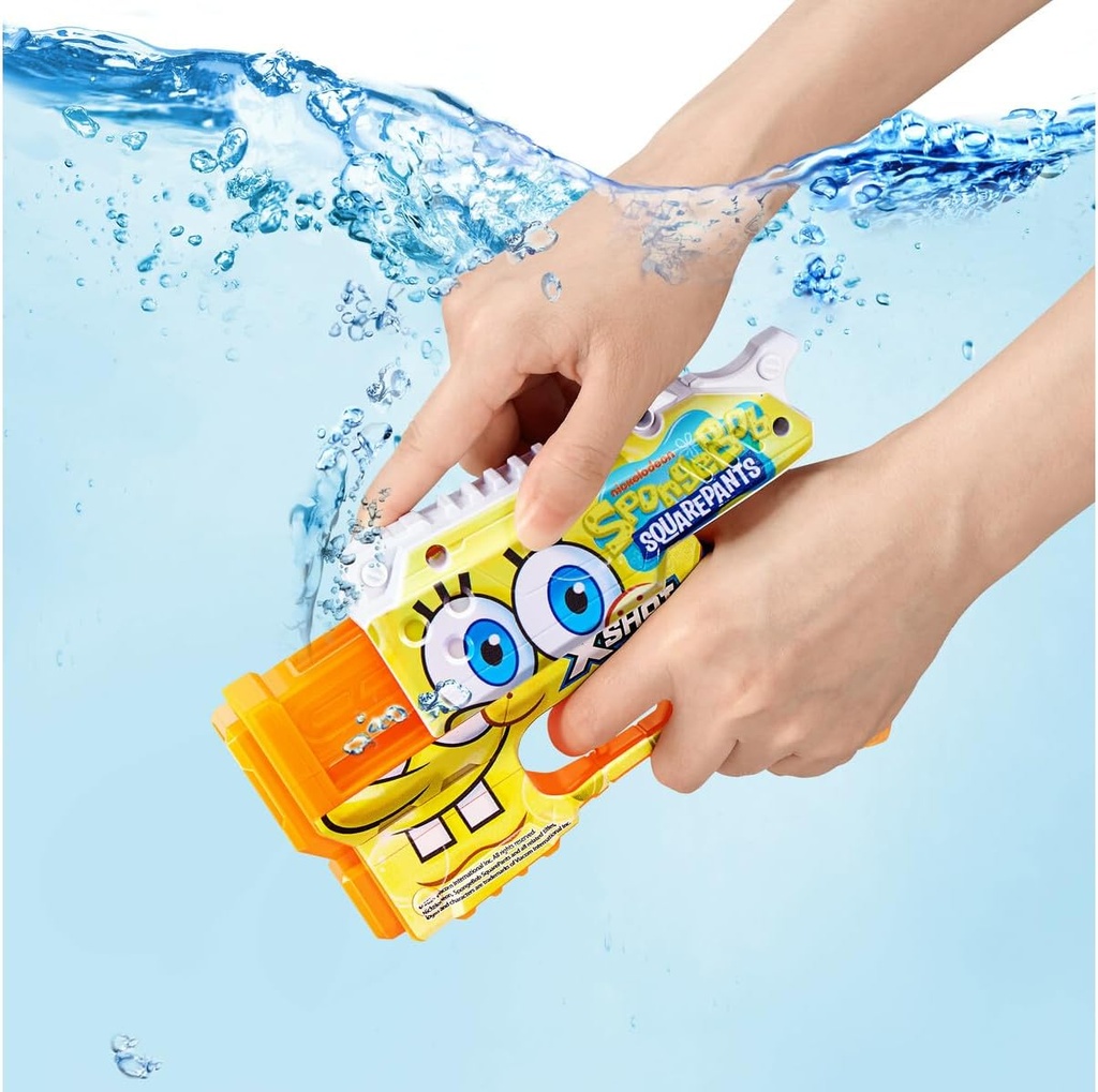 PISTOLA AGUA X-SHOT BOB ESPONJA