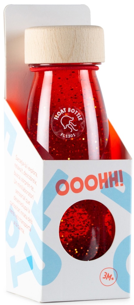 BOTELLA SENSORIAL ROJO
