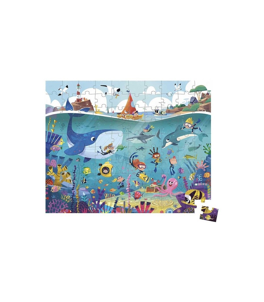 PUZZLE 100 P. FONDOS MARINOS