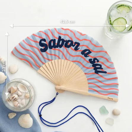 ABANICO "SABOR A SAL"
