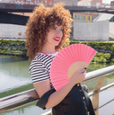 ABANICO ROSA
