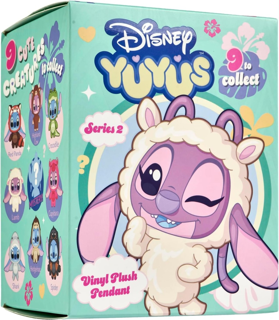 PELUCHE YUYUS STITCH Y ANGEL
