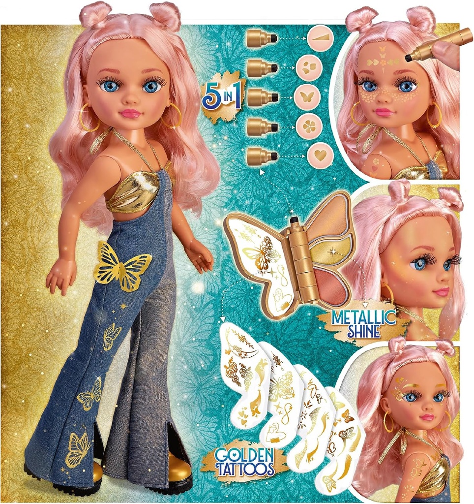 NANCY MAQUILLAJE DORADO