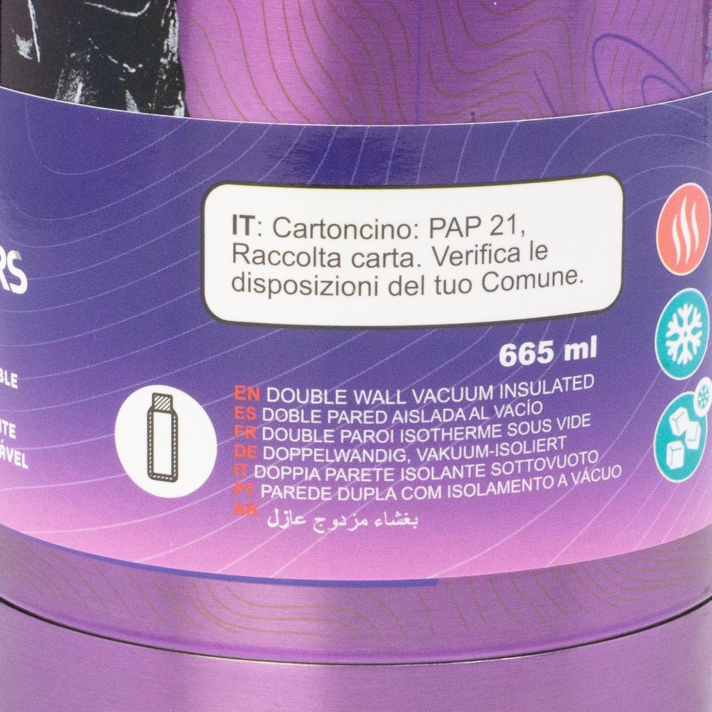 BOTELLA TERMO KPOP 665 ML.