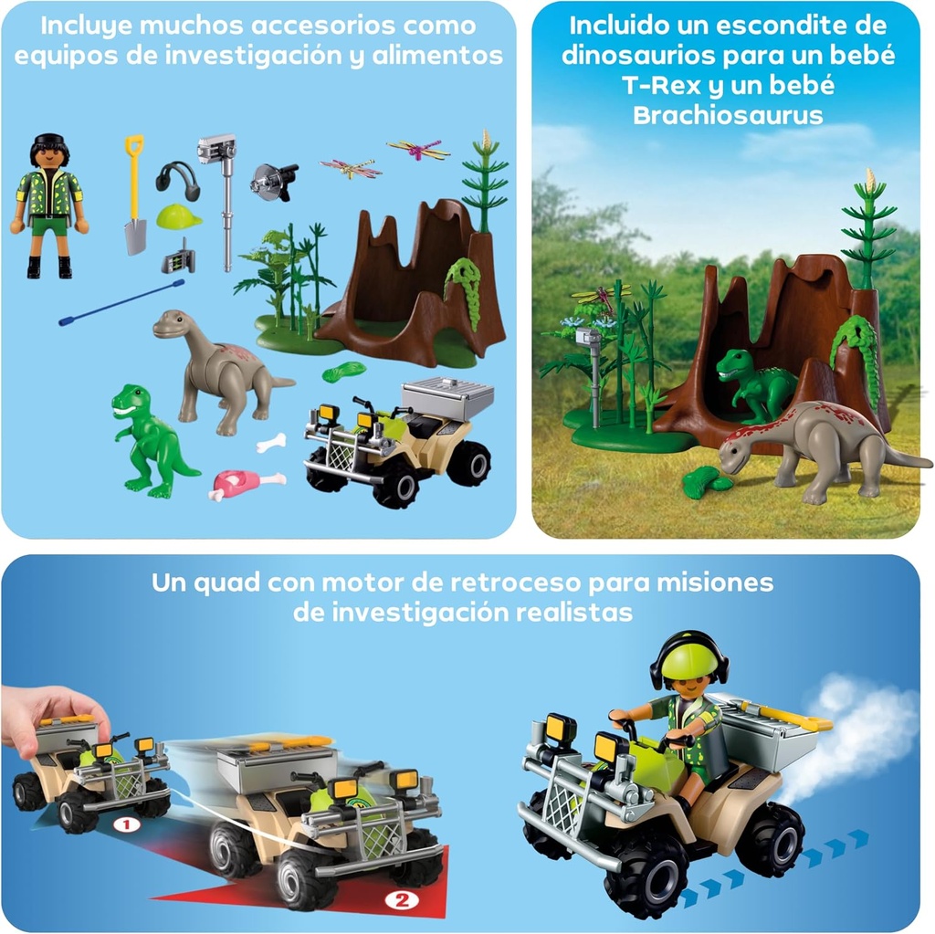 ESCONDITE DE DINOSAURIO