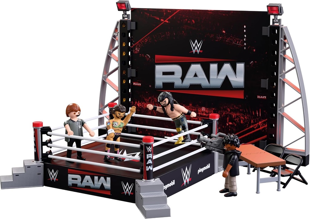 WWE RING RAW SET COLECCIONISTA