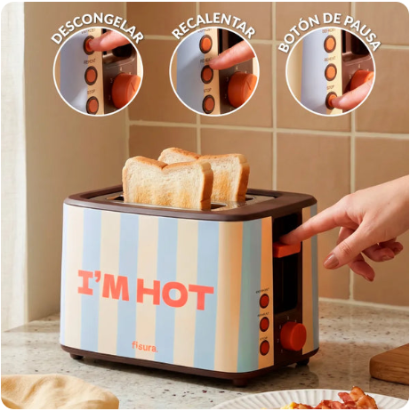 TOSTADORA "I'M HOT"