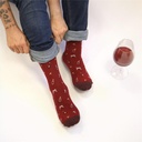 CALCETINES VINO (4) T.36-41