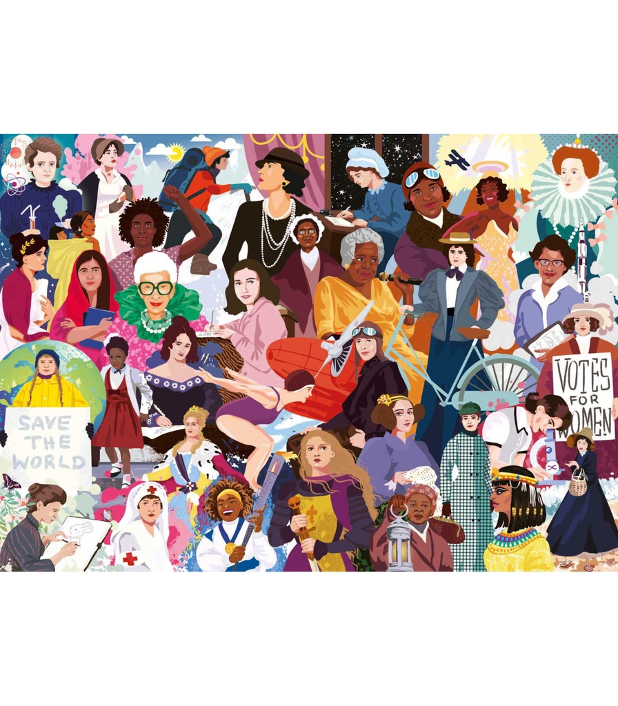 PUZ.1000 MUJERES ICÓNICAS
